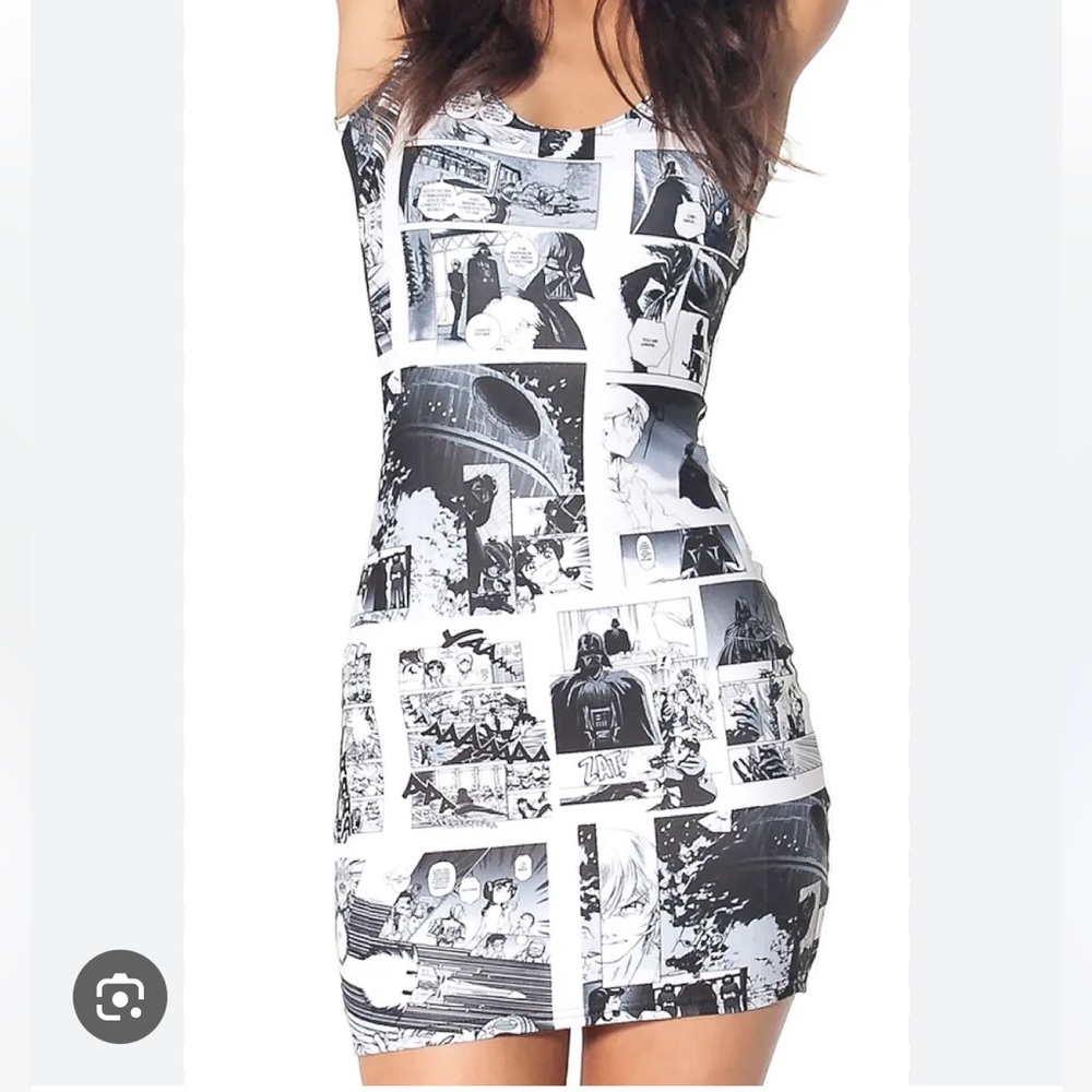Blackmilk Clothing Star Wars Manga Mini Dress